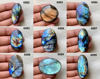 Natural Multi Rare Fire Labradorite Cabochon, Multi Labradorite, Loose Gemstone, Labradorite Crystal, Labradorite Loose Gemstone