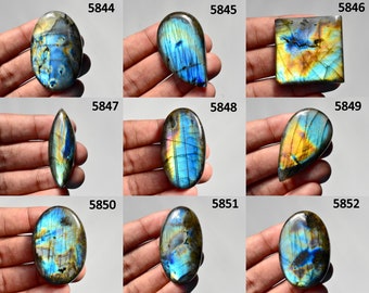 Natuurlijke veelkleurige labradoriet cabochon groothandel beide zijden gepolijste gladde labradoriet blauwe edelsteen, benodigdheden, sieraden maken