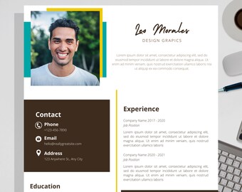 Design & Creative resume template