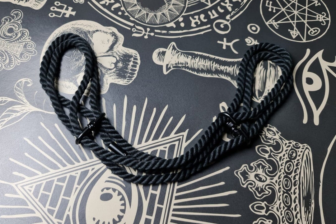 BDSM Rope Handcuffs, Adjustable, Bondage, Shibari - Etsy