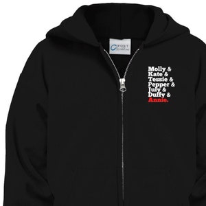 The Orphans Of Annie Youth-hoodie met rits