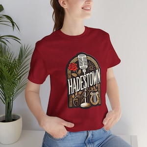 Hadestown Musical Theatre Unisex Adult Tee Shirt, Broadway Music Lover Gift, Graphic T-shirt, Theater Fan Apparel, Show Merchandise, Vintage