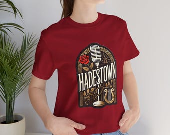 Hadestown Musical Theatre Unisex Adult Tee Shirt, Broadway Music Lover Gift, Graphic T-shirt, Theater Fan Apparel, Show Merchandise, Vintage
