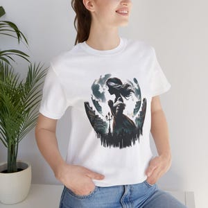 Les Miserables Adult Unisex Tshirt, French Revolution Tee, young Cosette singing in France Shirt, Les Mis, Musical Theatre, Broadway