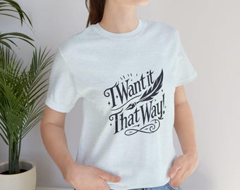 Maglietta unisex in jersey di cotone con tema Musical & Juliet, maglietta da teatro di Broadway, regalo per gli amanti del musical.