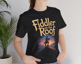 Camiseta del musical de Broadway "El violinista en el tejado", ropa clásica de teatro.