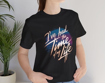 Tshirt de danse sale | T-shirt musical unisexe en coton Had the Time Of My Life
