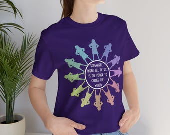 Camiseta del musical Matilda, regalo inspirador para los amantes del teatro.