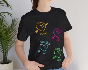 Maglietta unisex in jersey di cotone con tema Musical & Juliet, maglietta da teatro di Broadway, regalo per gli amanti del musical.