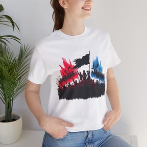 Les Miserables Tshirt, French Revolution Shirt, Storm Barricades Tee, Les Mis, Musical Theatre, Theater, Classic Literature, Victor Hugo