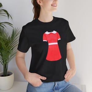 Iconic Annie Red Dress Musical Adult Unisex Tee, Cast Gift, Musical Tshirt, Broadway Theater Shirt, Musical Theatre Lover Gift, Theater Geek