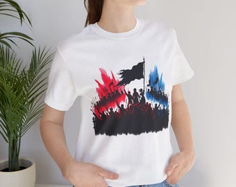 Maglietta Les Miserables, Maglietta Rivoluzione francese, Maglietta Storm Barricades, Les Mis, Teatro musicale, Teatro, Letteratura classica, Victor Hugo