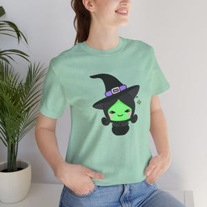 Wicked Elphaba Unisex Adult Tee Shirt, Broadway Musical Theatre Fan Gift,  Oz Witch Costume, Vintage Magical Wizard of Oz Shirt, Halloween