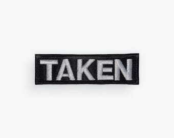 Taken Motorcycle Patch