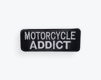 Motorcycle Addict Motorcycle Patch