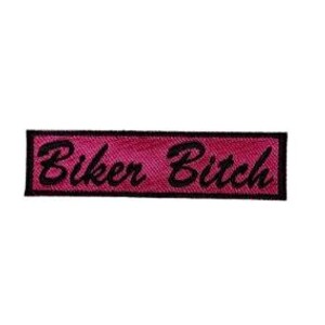 Biker Bitch Motorcycle Patch
