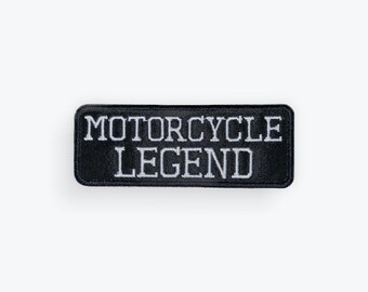 Motorcycle Legend Motorcycle Patch
