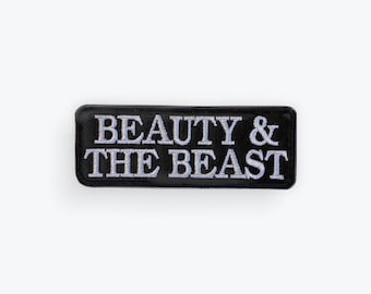 Beauty & The Beast Motorcycle Patch