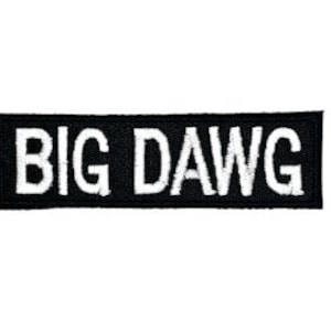 Big Dawg Motorcycle Patch