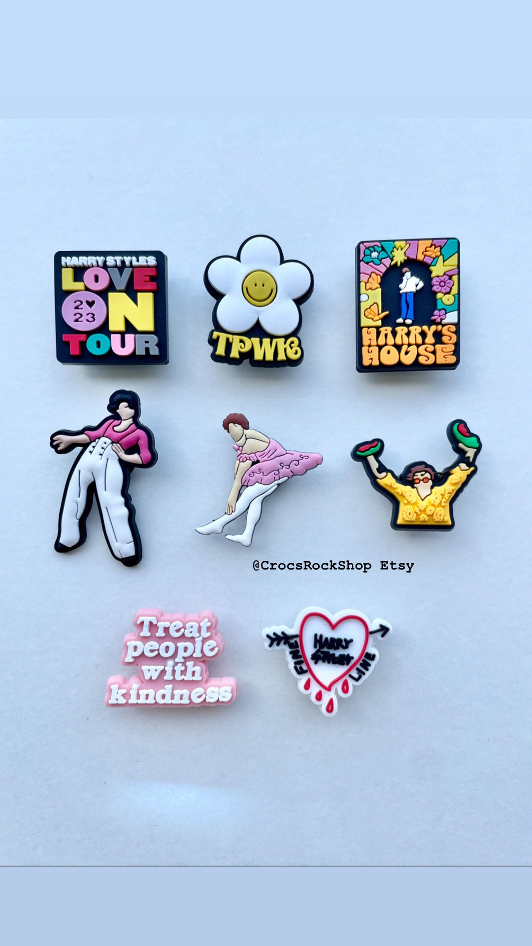 Harry Styles Jibbitz Music Harrys House Crocs Charms Fine Etsy UK