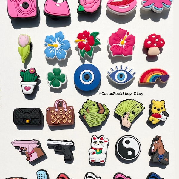 Crocs Jibbitz Plants Etsy UK