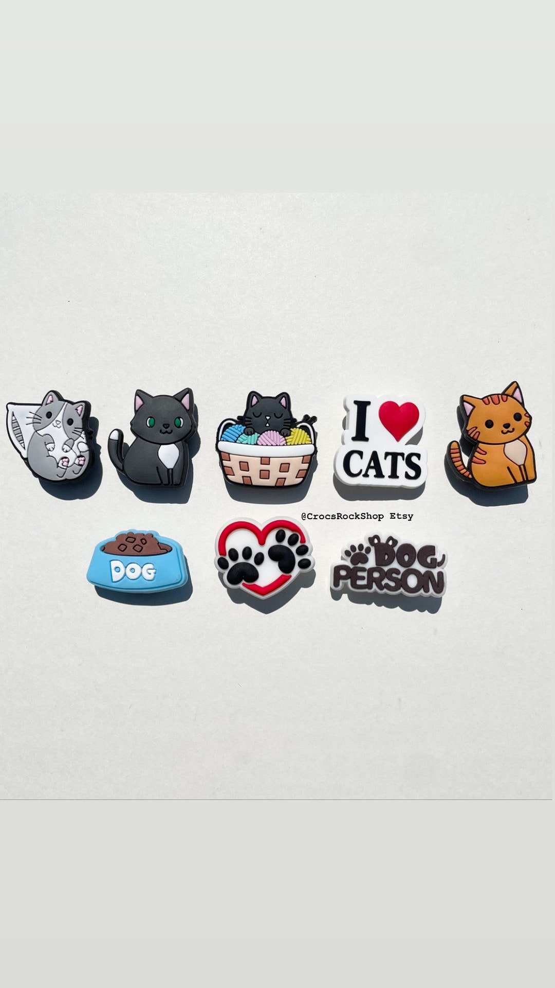 Cute Cats Crocs Charms Animal Pet Jibbitz for Girls Paw Etsy