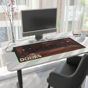 Roblox Doors LED Gaming Desk Mat image 7