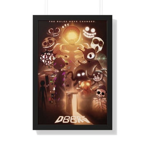 Roblox: DOORS - enemy character - Figure Poster for Sale by ShapedCube