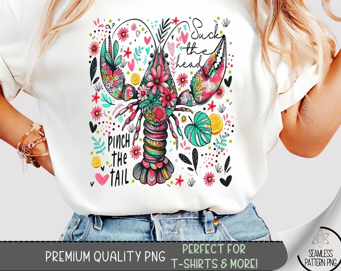 Crawfish Boil T-Shirt PNG, Cute Summer Tee, Graphic Tee Design, Fun Crawdad Graphic Tshirt PNG, Sublimation Designs for Shirts Download A218