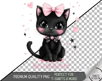 Good Day To Be Kind PNG Design, Cute Kitten Sublimation Design, Cat Digital Download File, Girly Aesthetic Design PNG, Coquette Kitten A237