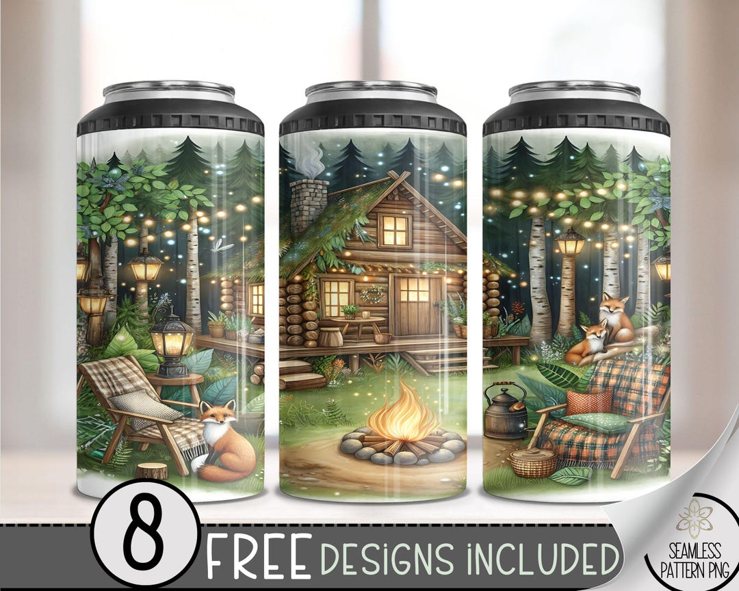 Captivating 4-in-1 Can Cooler Wallpaper Nature Captivating 4-in-1 Can Cooler Wallpaper Nature