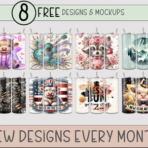New free high quality designs every month!