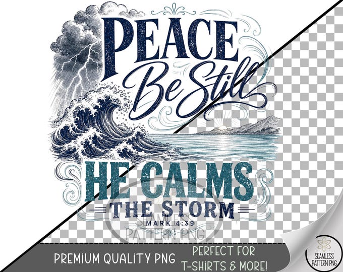Inspirational Sublimation Design, Biblical UV DTF Graphic, Spiritual Clip Art, Digital Download, B10312