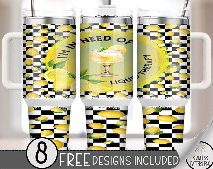 Funny 40oz Tumbler Wrap, Alcohol Humor Tumbler Sublimation Design, Adult 40oz Quencher Tumbler Wrap PNG, Lemon Wrap PNG, Sassy Tumbler Png