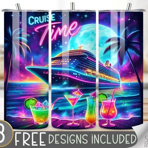 Cruise Tumbler Wrap, 20oz Skinny Tumbler Wrap For Cruise, Summer Cruise Tumbler Wrap, Cruise Tumbler Design, Cruise Time Sublimation Design
