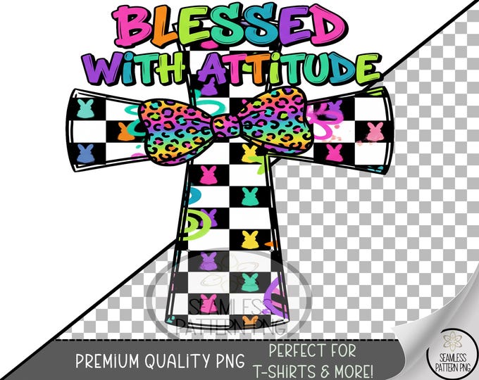 Cross PNG, Easter T-Shirt UV DTF Sublimation Design, Digital Download, B886