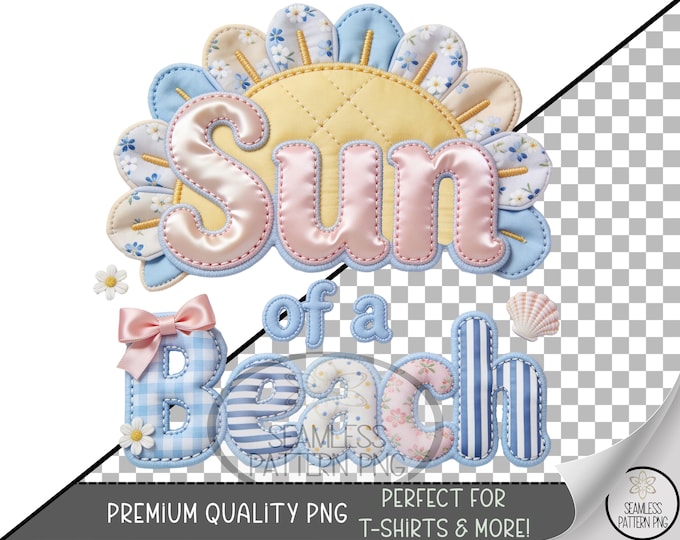 Sun of A Beach Sublimation Design, Sun UV DTF Graphic, Beachy Clip Art, Digital Download, B10174