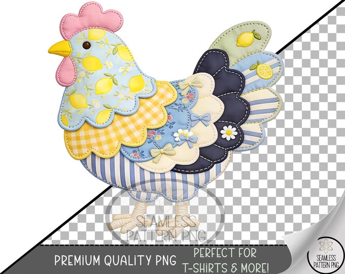 Pastel Chicken PNG, Chicken Sublimation Design, Hen UV DTF Sub, Sublimation Design, B10127