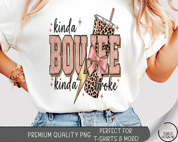 Girly T-shirt PNG, Glam Sublimation Design, Bold Quote DTF Shirt Graphic, Sassy TShirt File, Blush Pink Leopard Print File, A488