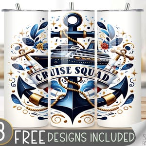 Cruise Tumbler Wrap, 20oz Skinny Tumbler Wrap For Cruise, Summer Cruise Tumbler Wrap, Cruise Tumbler Design, Cruise Squad Sublimation Design