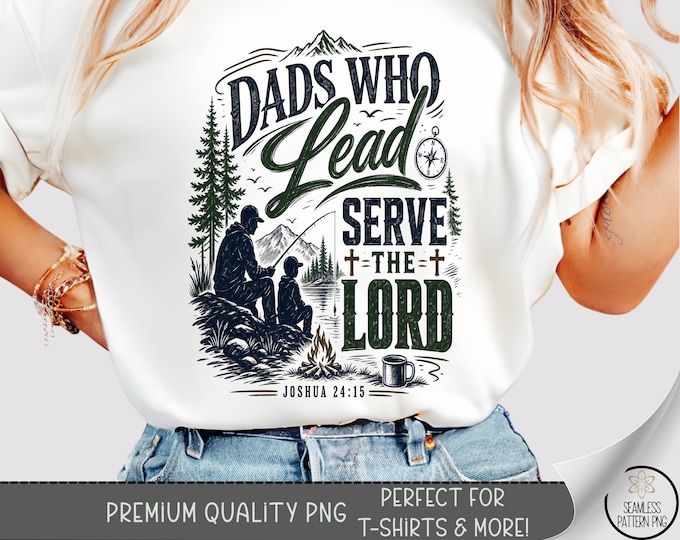 Christian Fishing T-Shirt PNG, Father Son Sublimation Design, Faith TShirt File, Digital Download, B10301