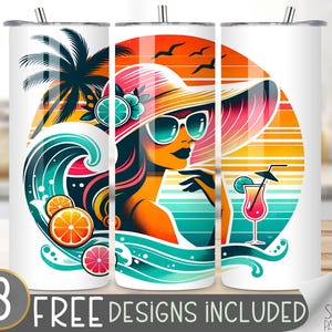 Cruise Tumbler Wrap, GIRLS CRUISE 20oz Skinny Tumbler Wrap, Summer Cruise Tumbler Wrap, Cruise Tumbler Design, Cruise Sublimation Design