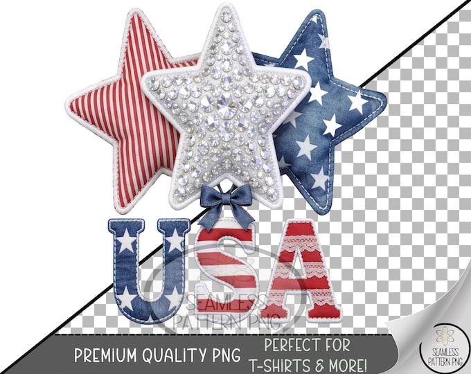 USA Sublimation Design, Patriotic DTF Graphic, Americana Clip Art, Digital Download, B10181