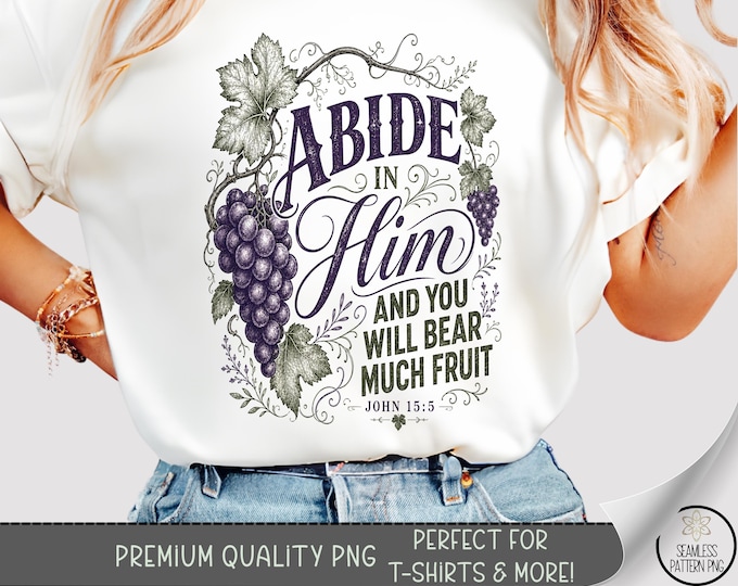 Scripture T-shirt PNG, Inspirational Design, Christian Typography, Rustic Graphic, Digital Download, B10227
