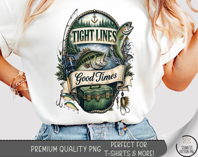 Fishing T-shirt PNG, Largemouth Bass Sublimation Design, Nautical DTF Shirt Graphic File, Digital Download, B10258