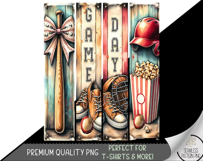 Baseball Png, Game Day PNG Sublimation Design, Baseball Dad Png, Baseball Mom Png, Brushstroke Baseball Png, Coquette Bow PNG, A150