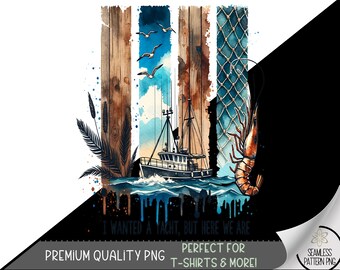 Crawfish Boat Season PNG Design, Transparent Crawdad Sublimation Design,Shrimp Boat PNG File For Guy,Prawn Boatin Sub File,Shrimpin PNG A164