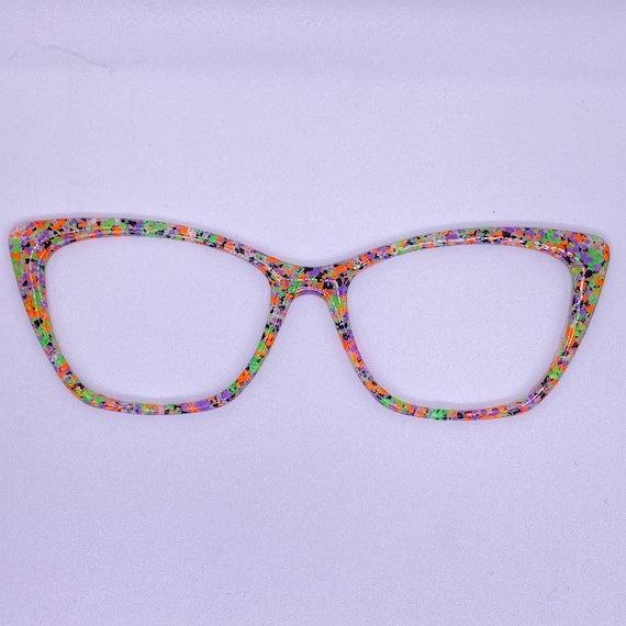 Halloween Confetti Magnetic Topper for Pair Eyewear