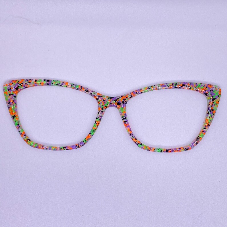 Halloween Confetti Magnetic Topper for Pair Eyewear image 1