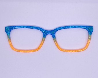 South Beach Custom Glitter Magnetic Topper for Pair Eyewear
